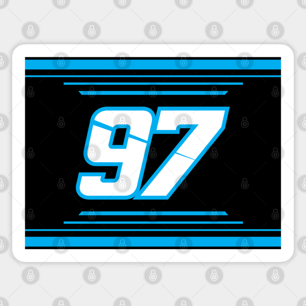 Shane van Gisbergen #97 2024 NASCAR Design Sticker by AR Designs 